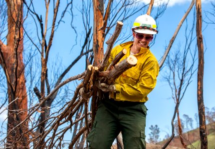 US firefighters in Australia