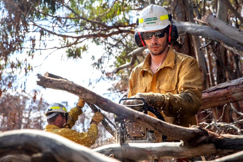 US firefighters in Australia photo