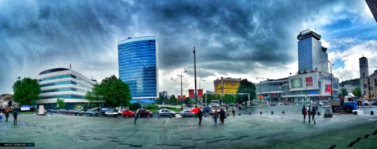 Sarajevo - Panorama - Centar - maj 2016