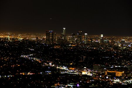 City building night photo