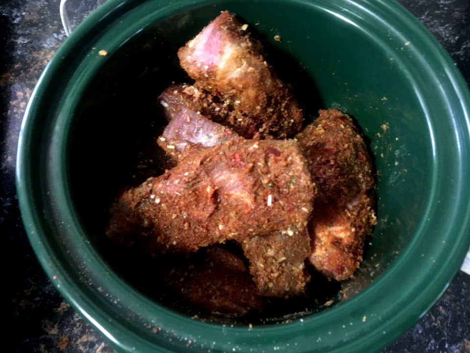 Start of a Slow Cook
