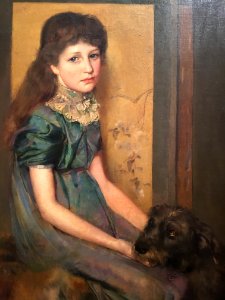 A Girl and Her Dog