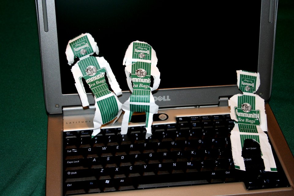 Tea Bag Paper Dolls
