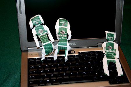 Tea Bag Paper Dolls