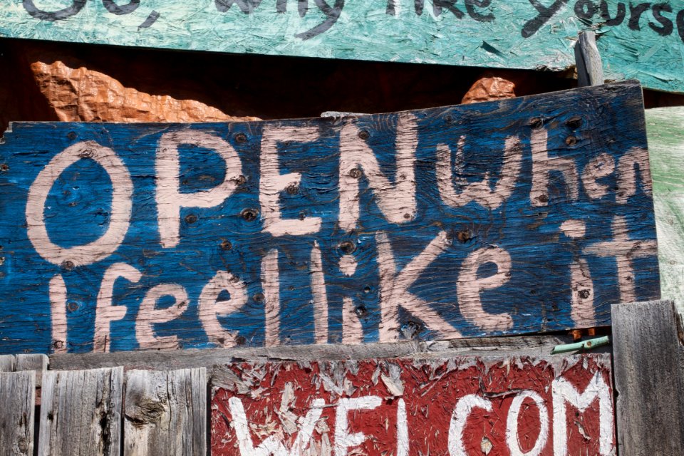 Open When I Feel Like It