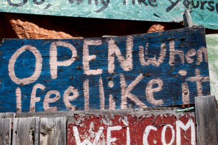 Open When I Feel Like It