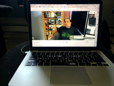 Video Conferencing With Some Guy in an 80s Video Store