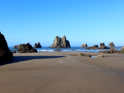 Ecola Point at Pacific Coast in OR photo