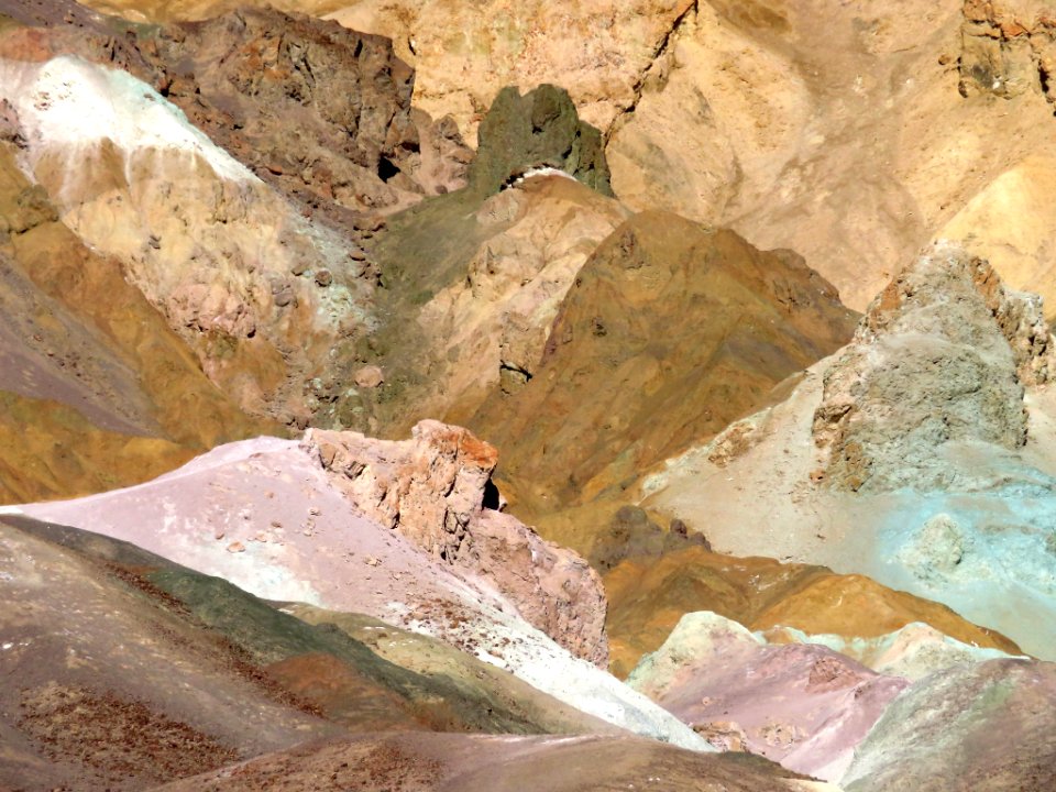 Artist Palette at Death Valley NP in CA