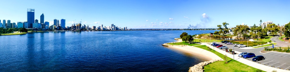 Sicht Von Der Narrows Bridge Perth