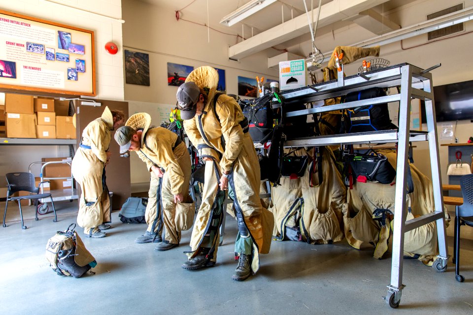 Great Basin Smokejumpers Training