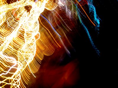 Lightpainting te Riverwalk