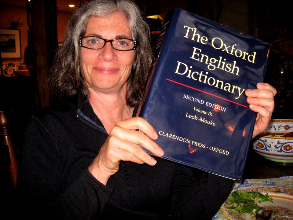 She Likes Her Dictionary