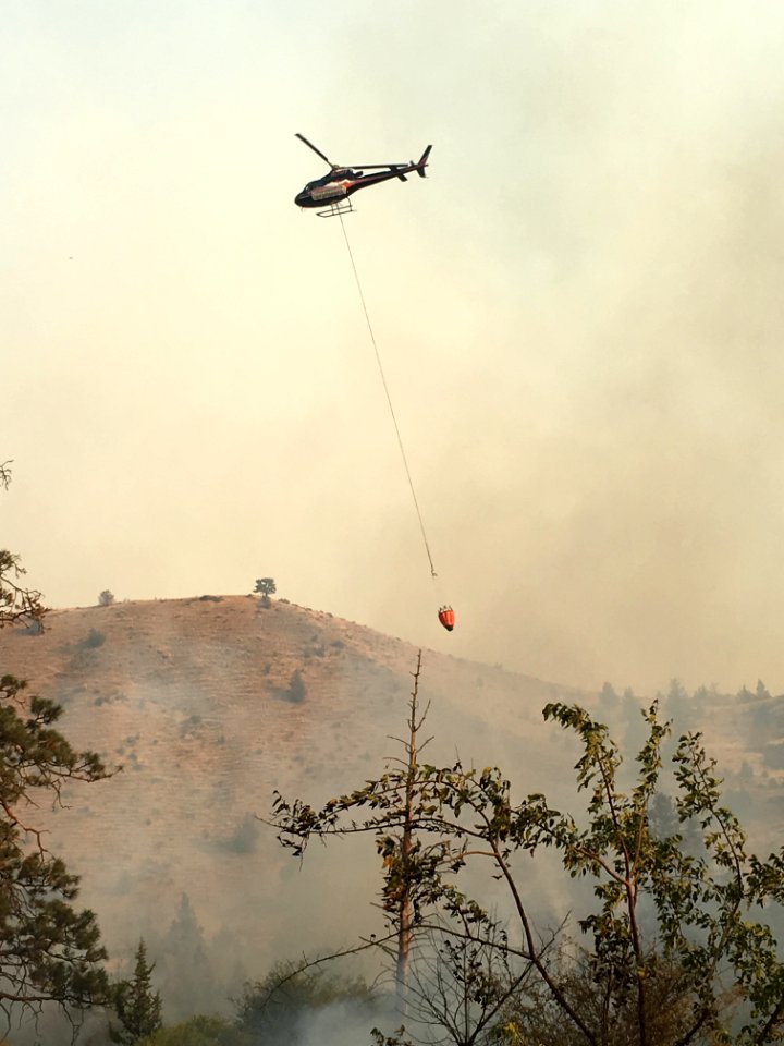 Helicopter firefighting operations