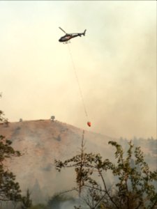Helicopter firefighting operations