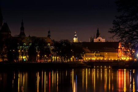 Poland town water photo