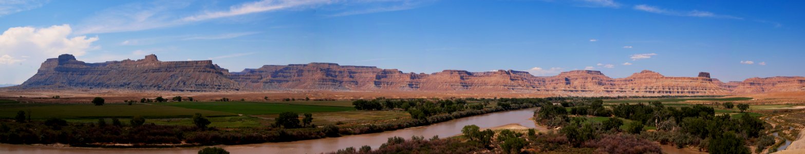 Green River fields, The Book Cliffs, Utah