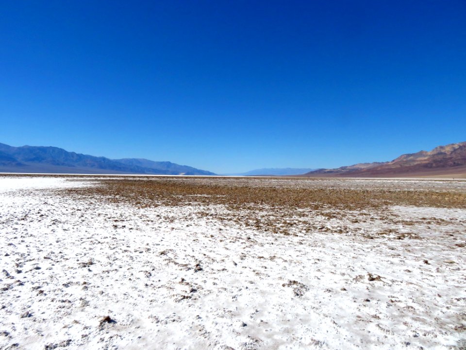 Badwater Basin at Death Valley NP in CA