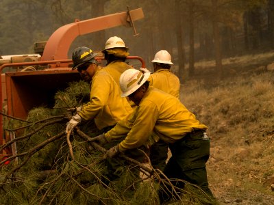 Firefighters Remove Excess Fuel