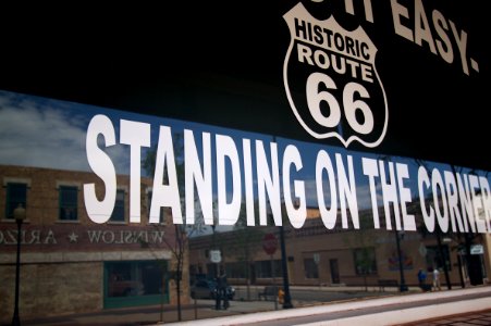 Standing Across That Corner