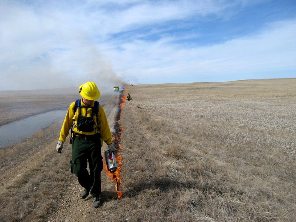 Prescribed Fire on the Refuge