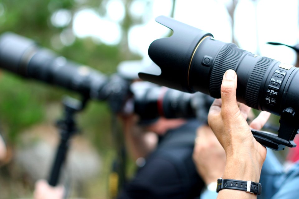 Hands on the Lenses