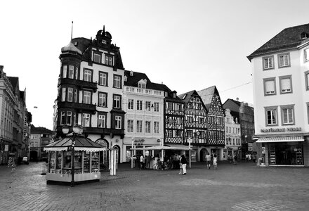 Trier historic center marketplace