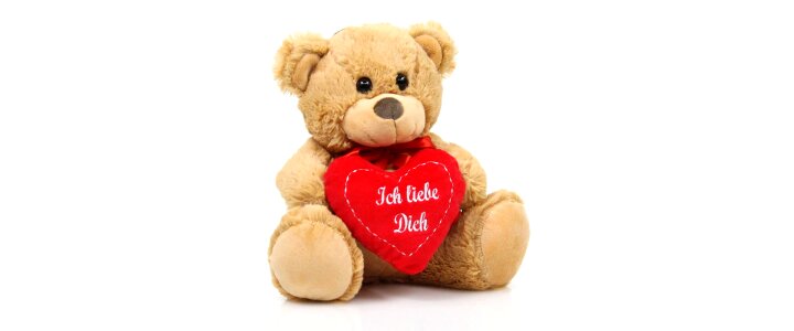 Toys i love you soft toy photo