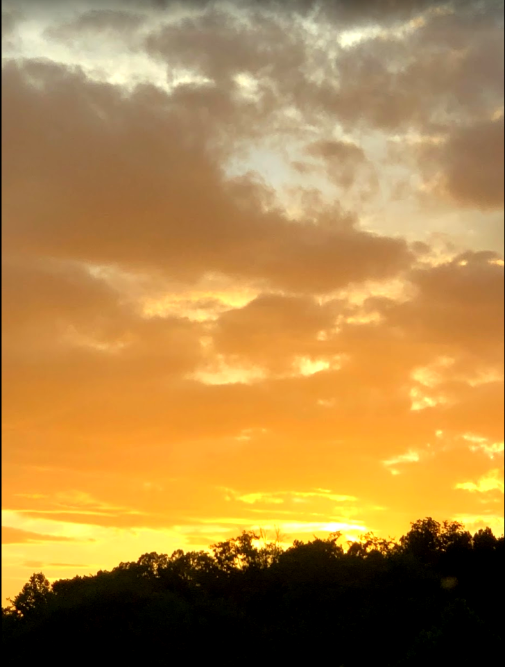 Sunset over a Tennessee Sky