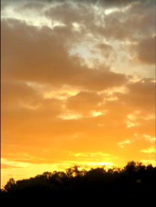 Sunset over a Tennessee Sky