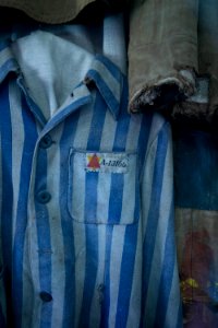 Auschwitz Prisoner Uniform photo
