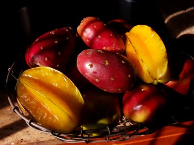 Fruits basket cactusfruit
