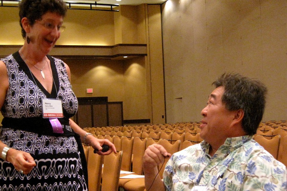 Nancy White Gets Local Food Suggestions from Curtis Ho