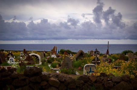 Hanga Roa graves