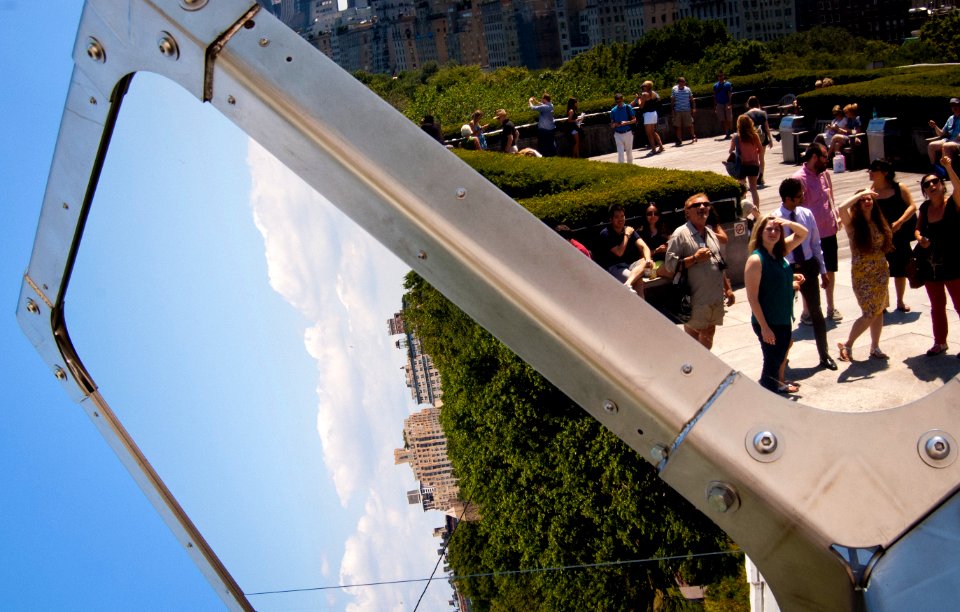 "Cloud City" on the roof of the Met.
