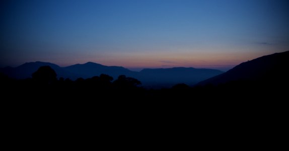 Sunset over the North Western Fells