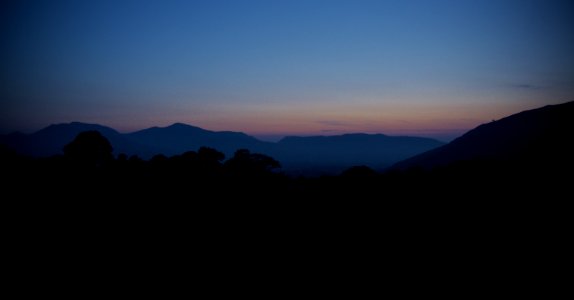 Sunset over the North Western Fells photo