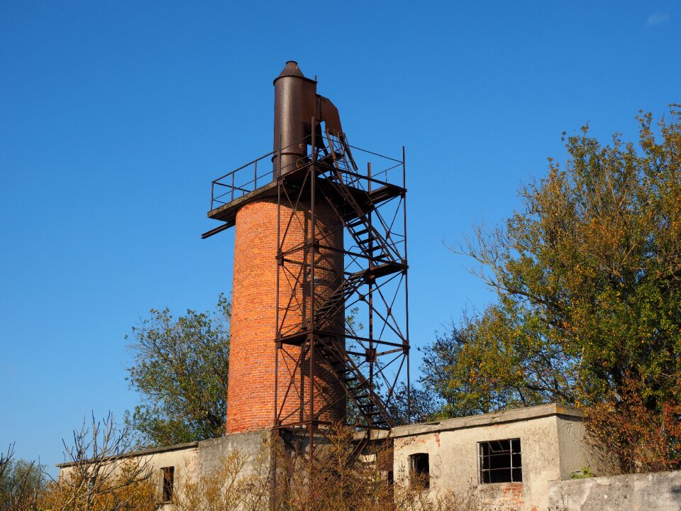 Shaft furnace industrial plant historical monument