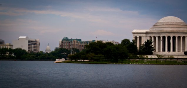 Jefferson Memorial, Capitol Building photo