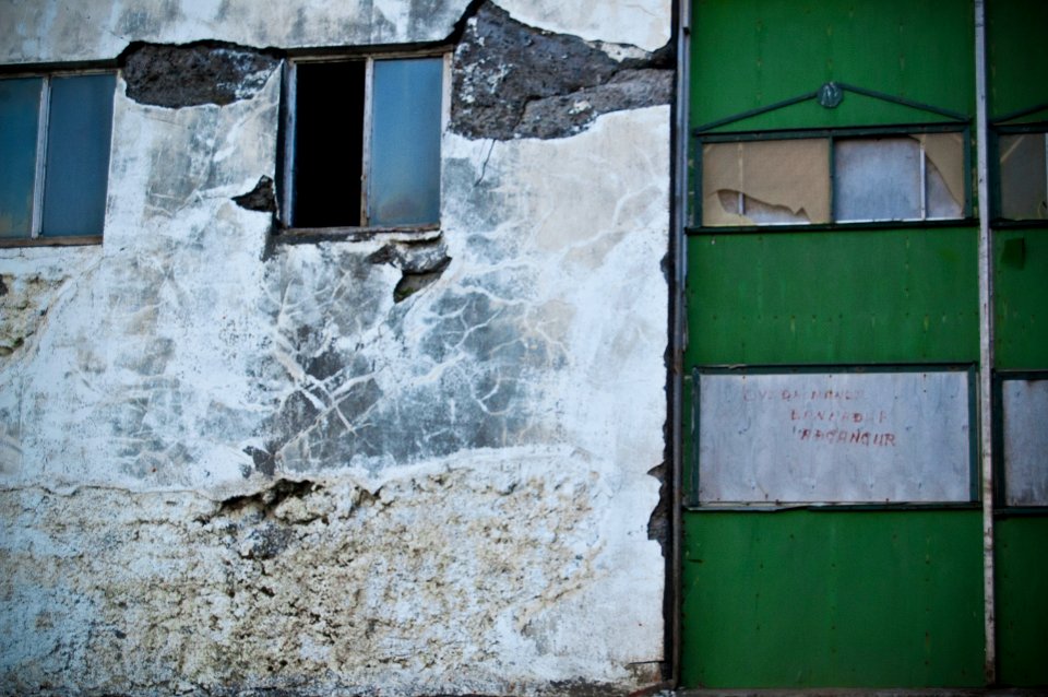 Part of the old herring factory at Djúpavík