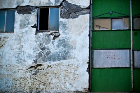 Part of the old herring factory at Djúpavík photo