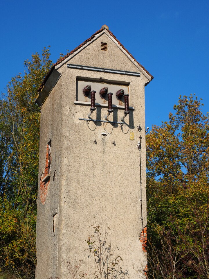 Technical installation umspannhaus umspannhäuschen
