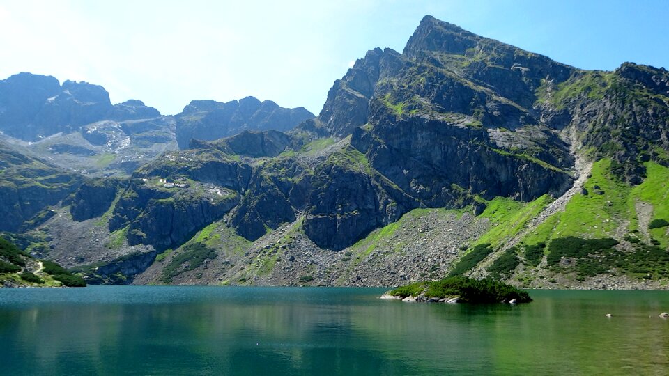 Landscape the high tatras nature