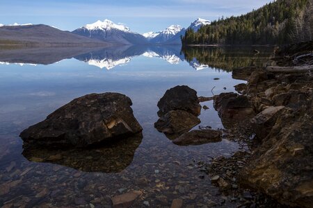 Calm landscape scenic photo