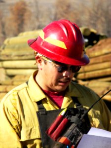 Bureau of Indian Affairs fire briefing photo