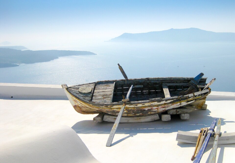 Santorini south sun