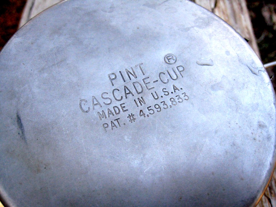 Cascade Cup Worth Its Patent
