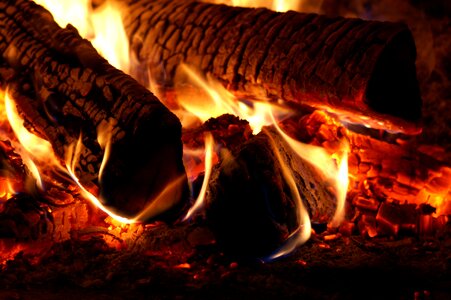 Burn heat embers