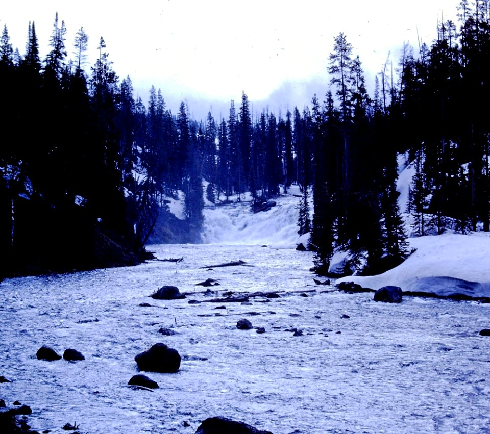 River in Bear Tooth Mountain Range