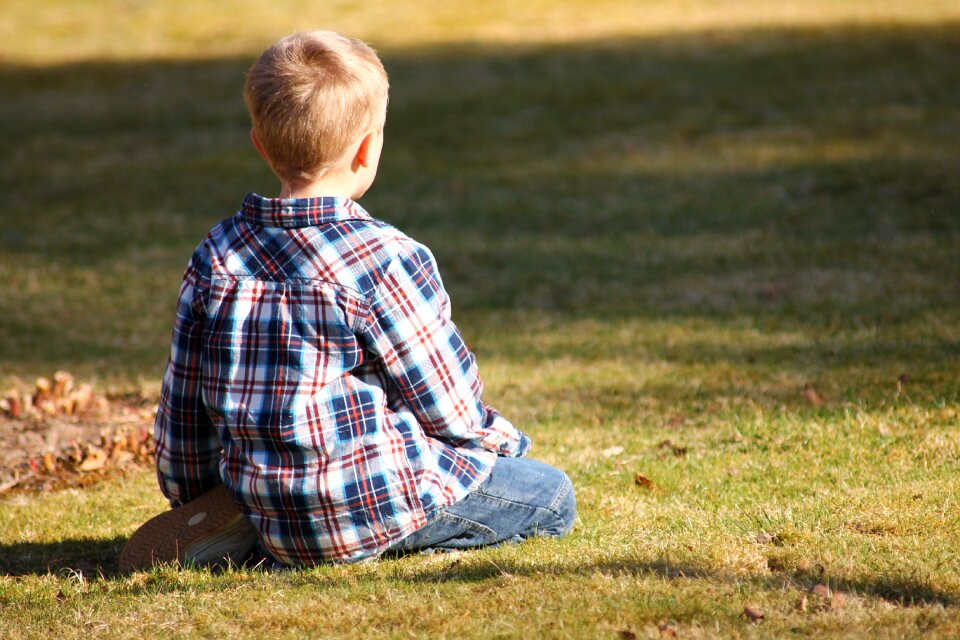 Kid sun meadow